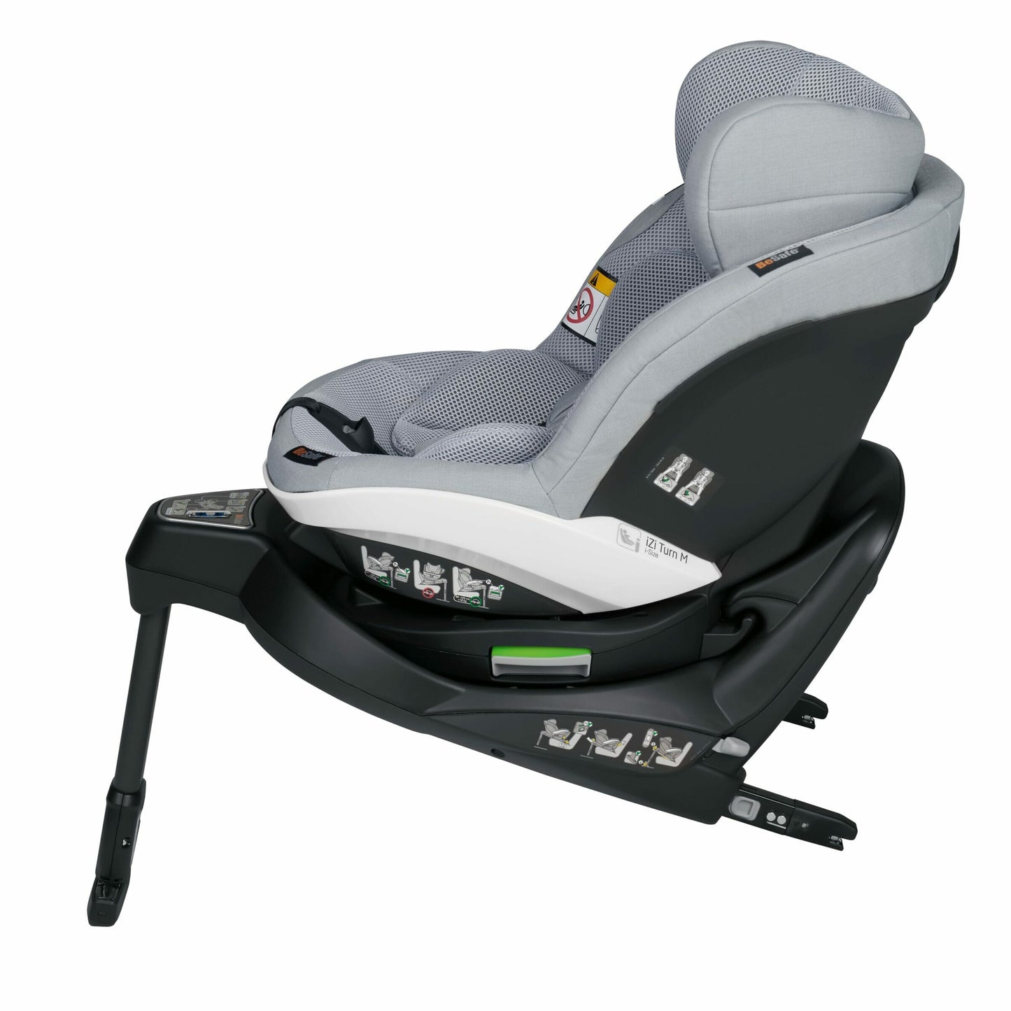 BeSafe car seat iZi Turn M i-Size, Peak mesh, gray
