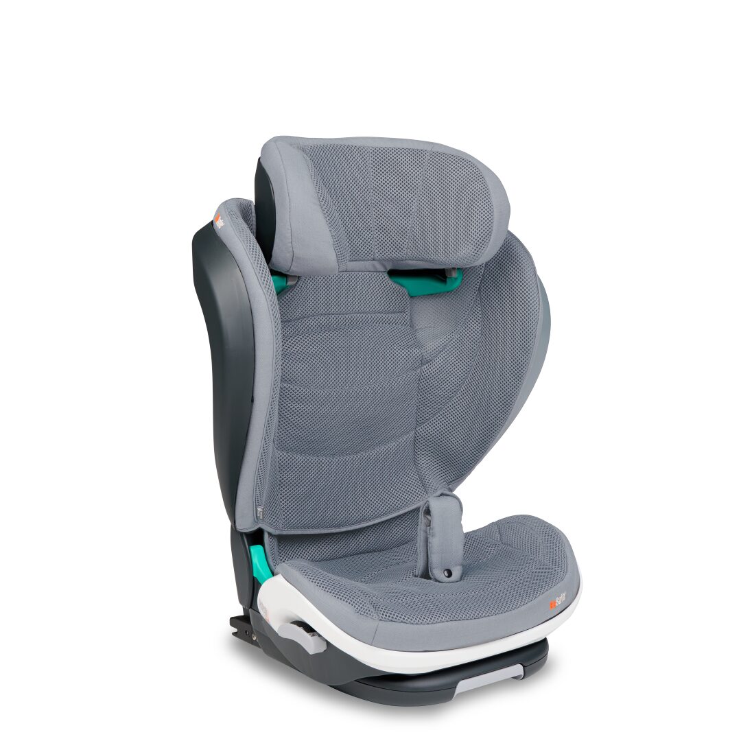 BeSafe autosjedalica Flex Fix 2 (100 -150 cm), Peak mesh, siva