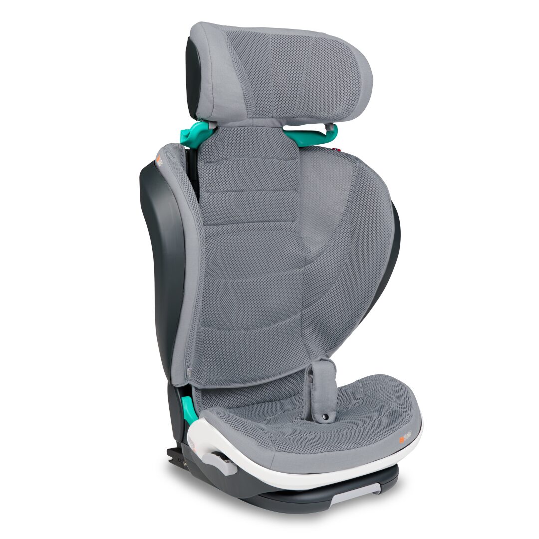 BeSafe autosjedalica Flex Fix 2 (100 -150 cm), Peak mesh, siva