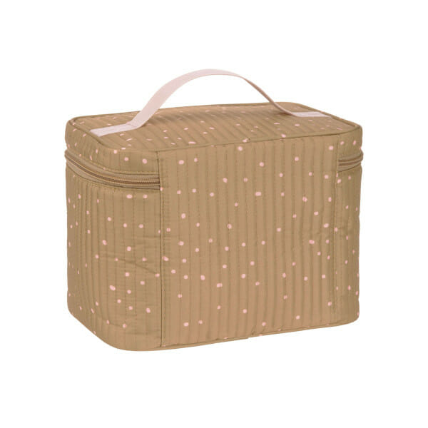 Lässig CAS Toiletry Bag Dots Curry