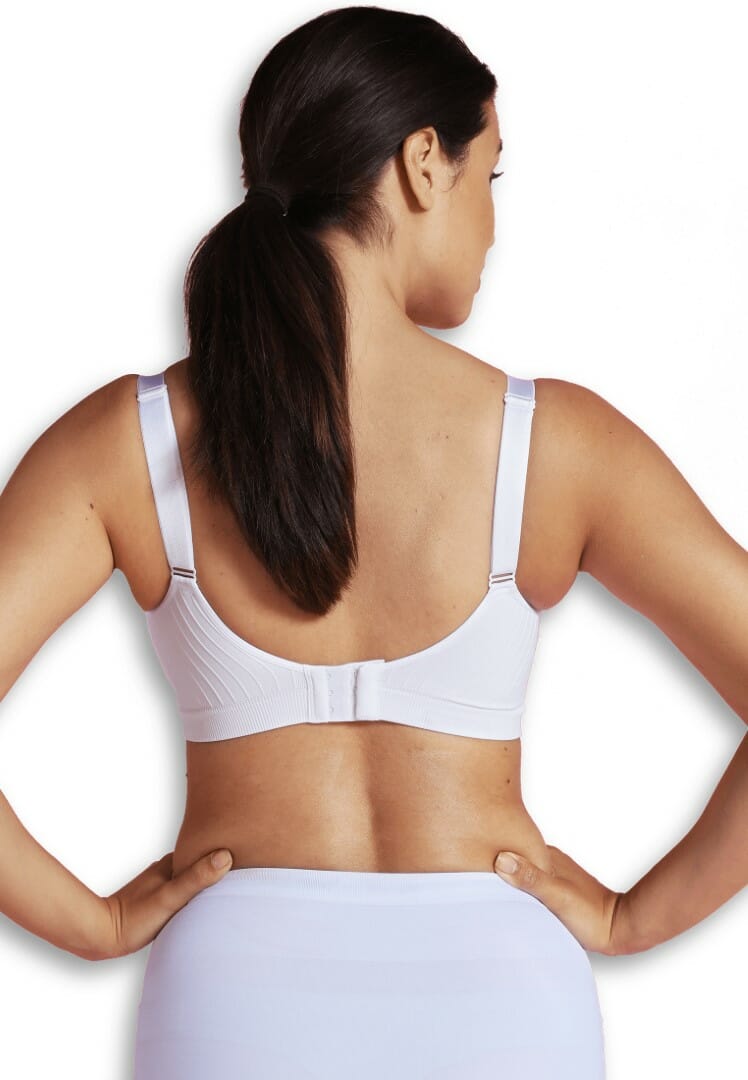 Carriwell Maternity and Nursing Bra GelWire Wire Free White, L