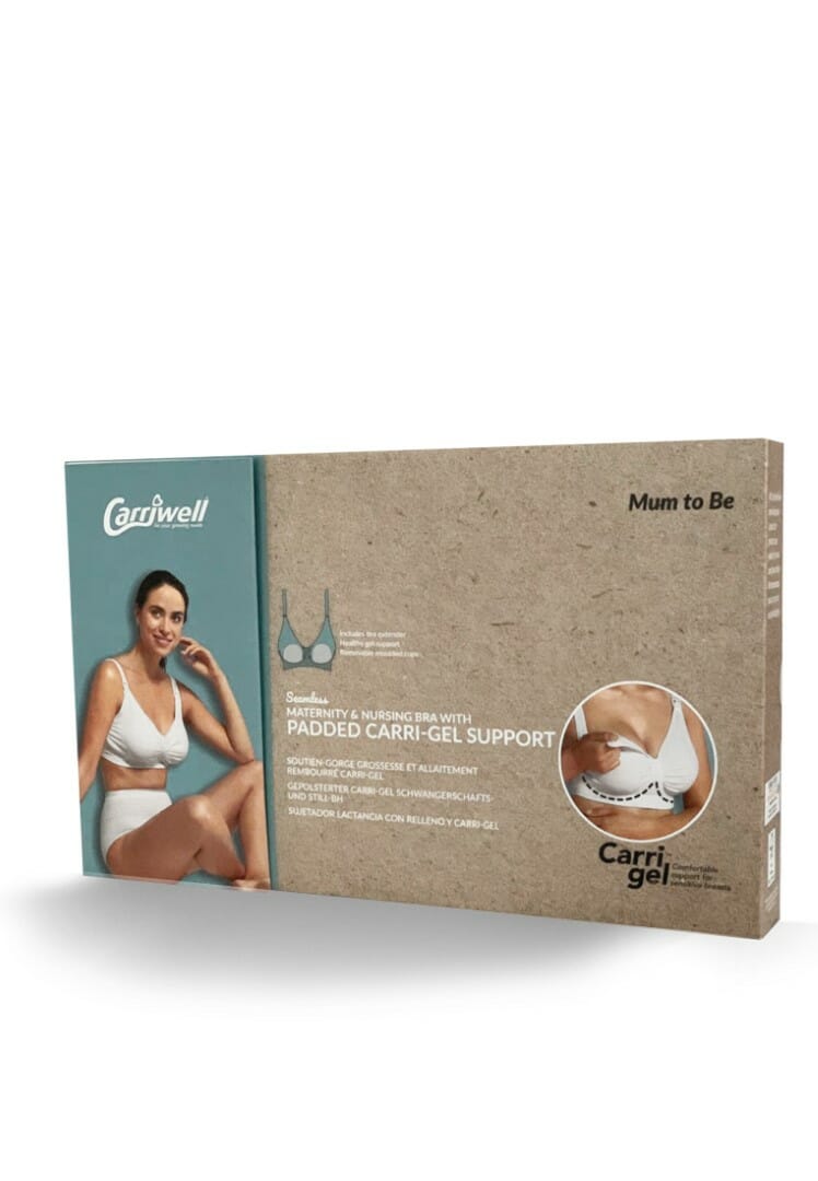 Carriwell Seamless Maternity Bra - White XL