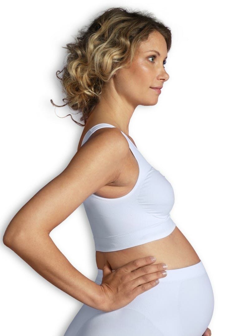 Carriwell Seamless Maternity Bra - White S