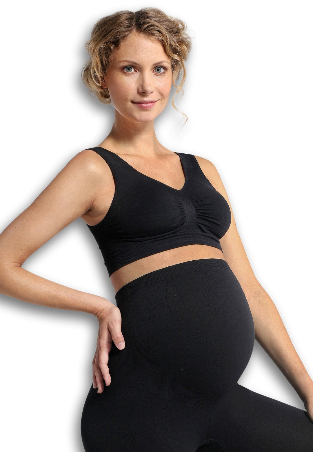 Carriwell Seamless Maternity Bra - Black, S