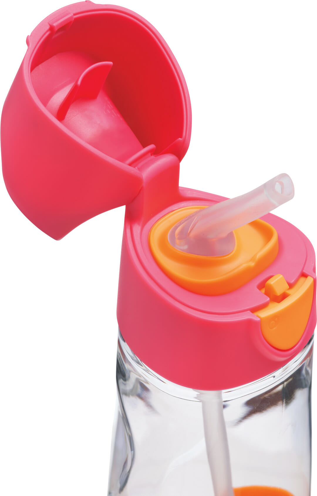 b.box Tritan™ bočica sa slamkom, 450ml - strawberry shake