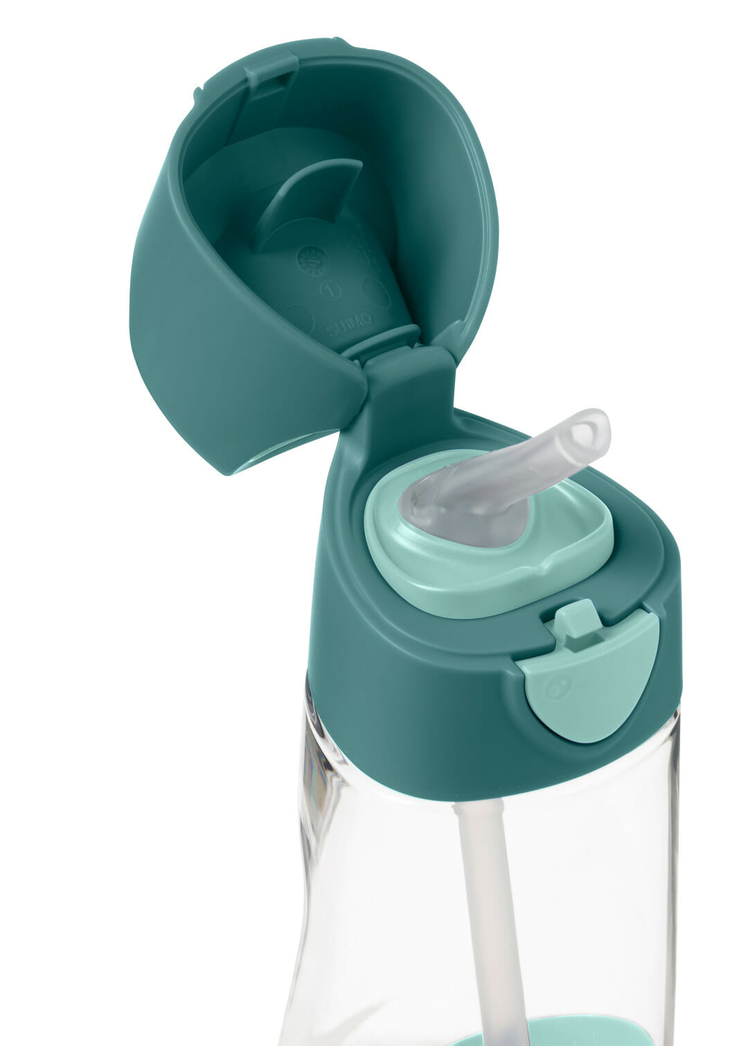 b.box Tritan™ bočica sa slamkom, 450ml - emerald forest