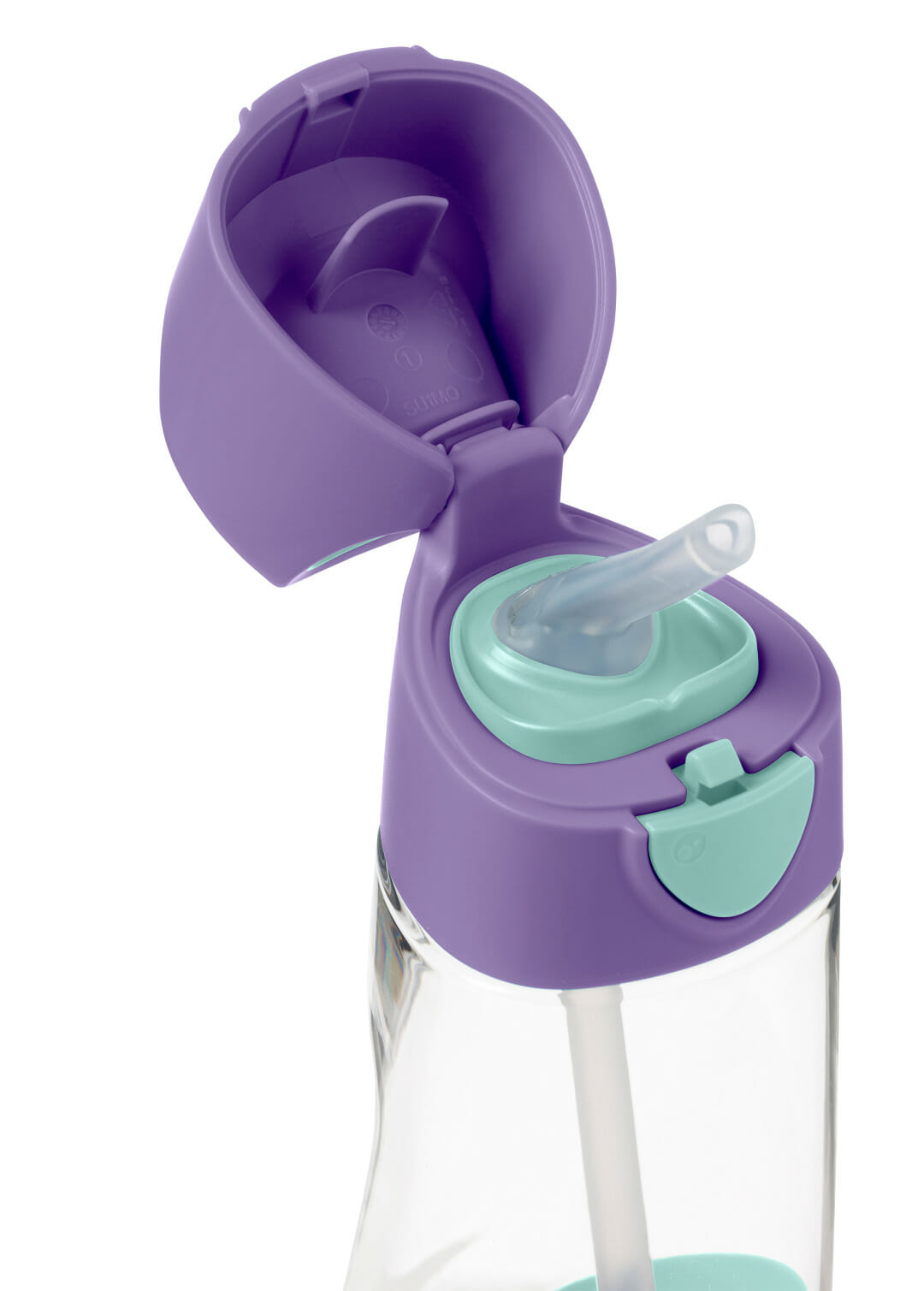 b.box Tritan™ bočica sa slamkom, 450ml - lilac pop