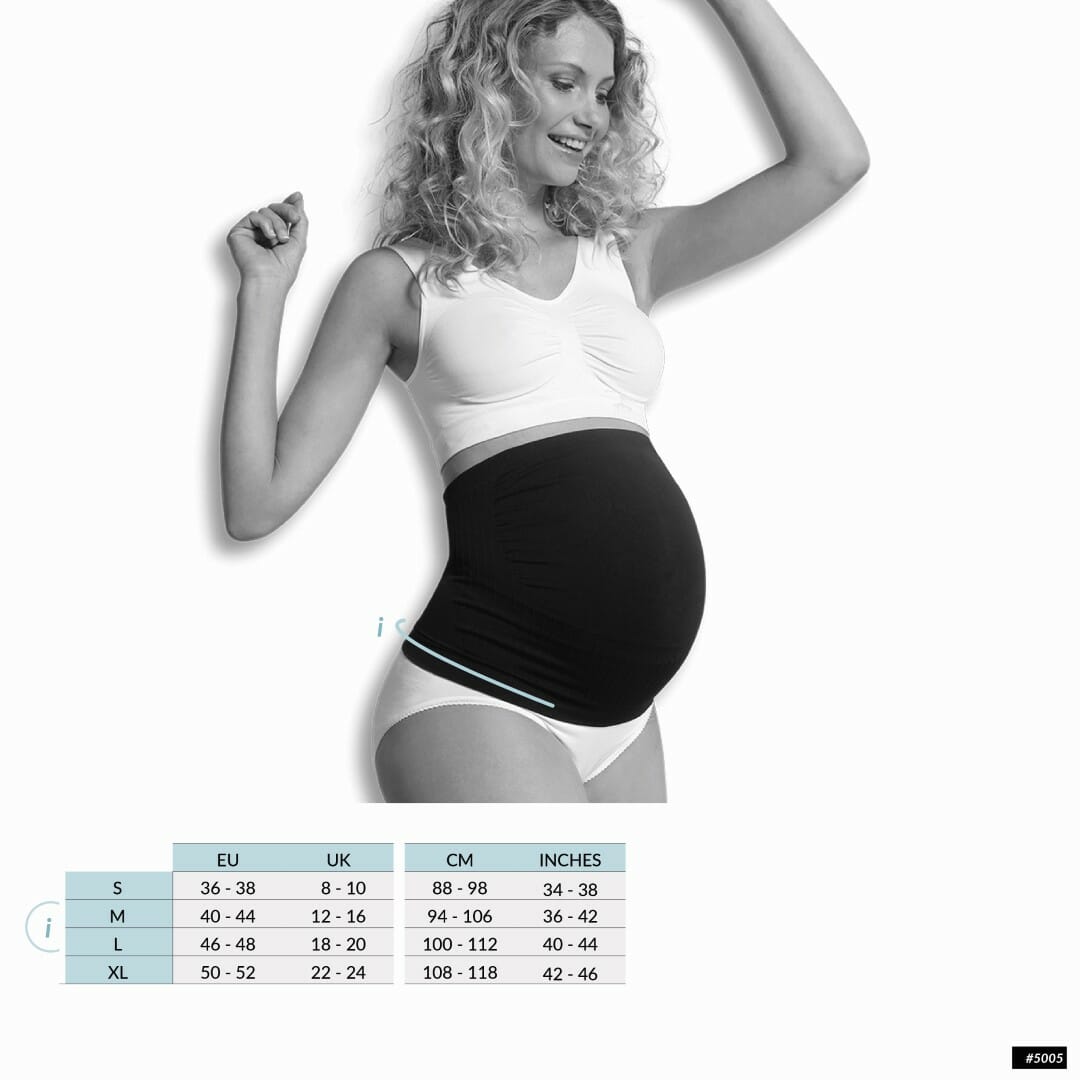 Carriwell Belt for pregnant women - black, S