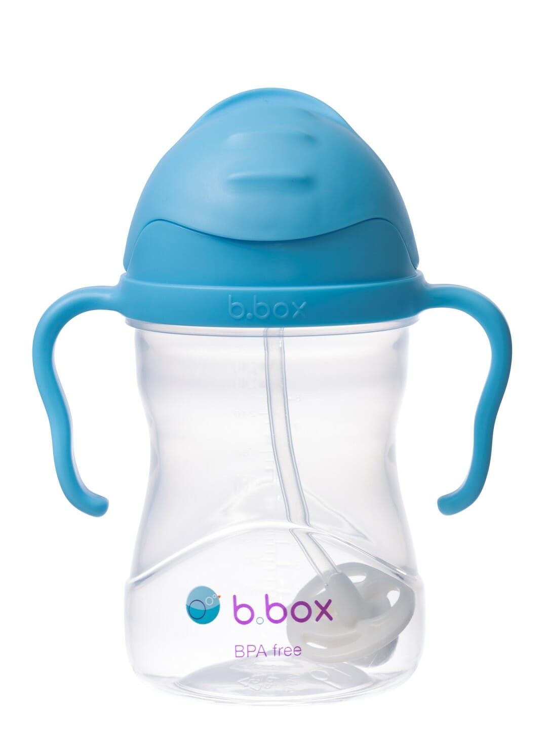 b.box Sippy cup bočica sa slamkom - blueberry