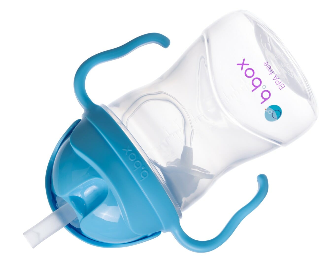 b.box Sippy cup bočica sa slamkom - blueberry
