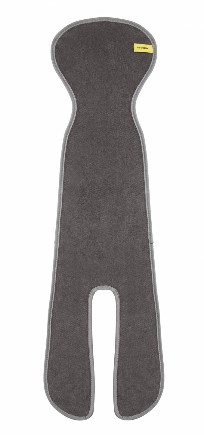 AeroMoov Air Pad for car seat group 2, with legs, Anthracite