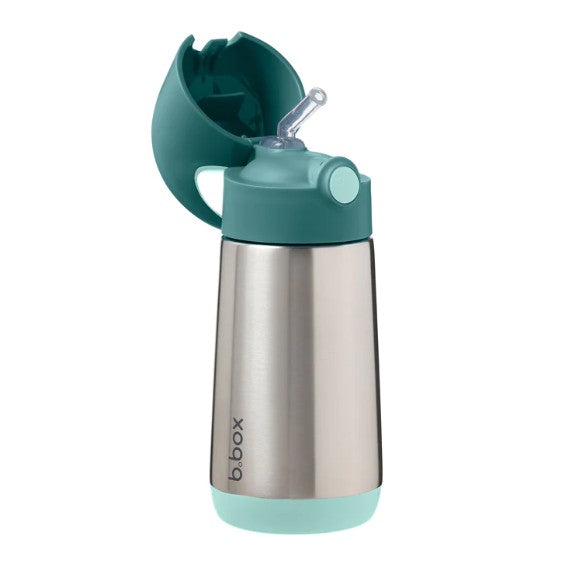 b.box Termo bočica sa slamkom, 350ml - emerald forest