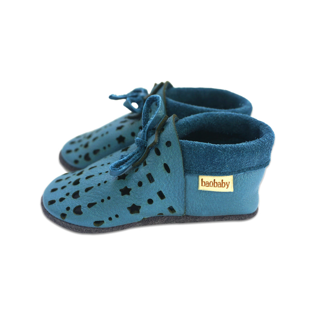 Baobaby Soft children's shoes, Sandals, Dots sky, S