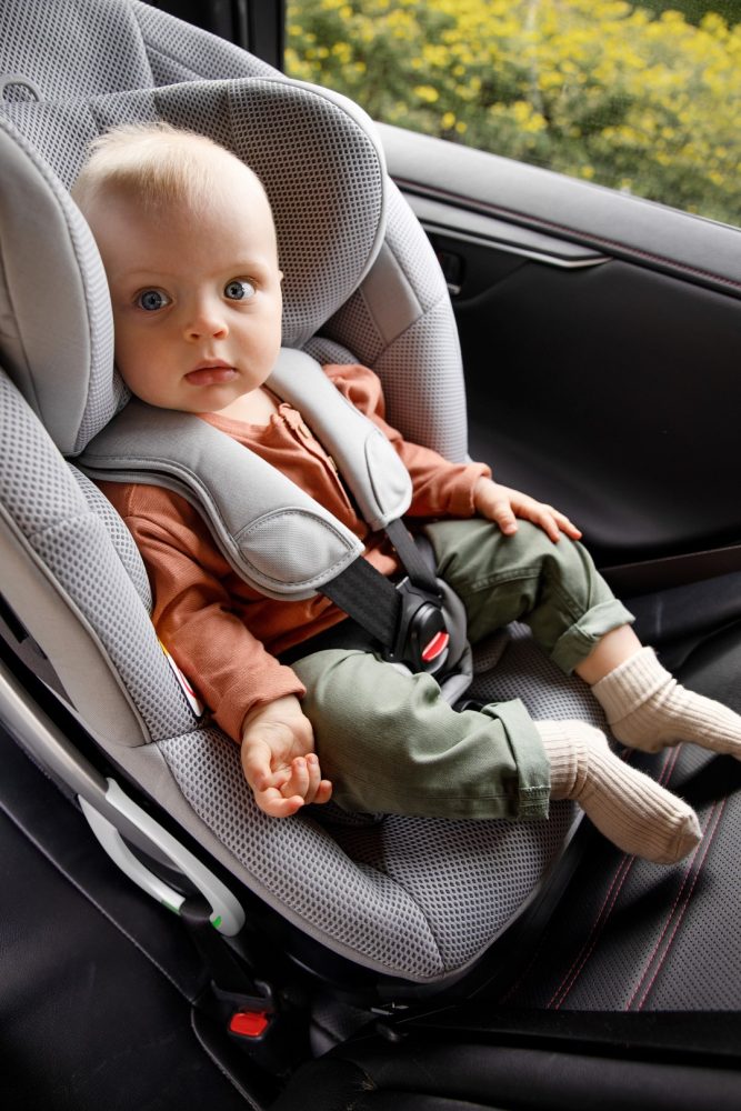 BeSafe autosjedalica Stretch (61-125 cm) Antracit mesh, tamno siva