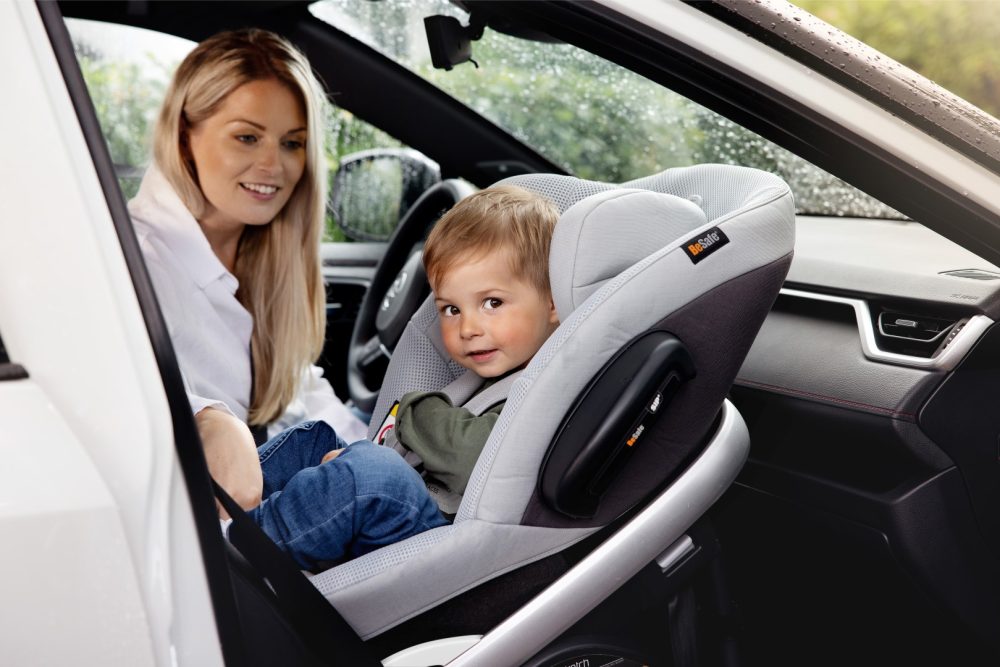 BeSafe autosjedalica Stretch (61-125 cm) Antracit mesh, tamno siva