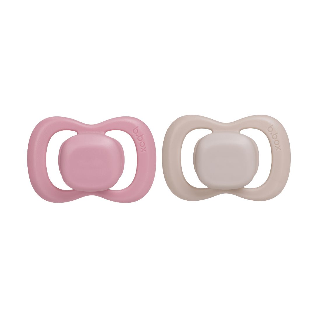 b.box Duda silikonska 1 berry/blush (2 kom)