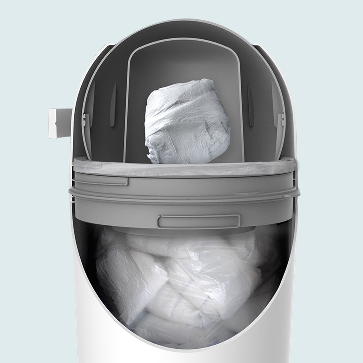Magic Majestic diaper pail Concrete