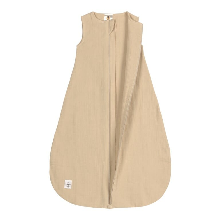 Lässig Sleeping bag made of muslin nature, 62/68