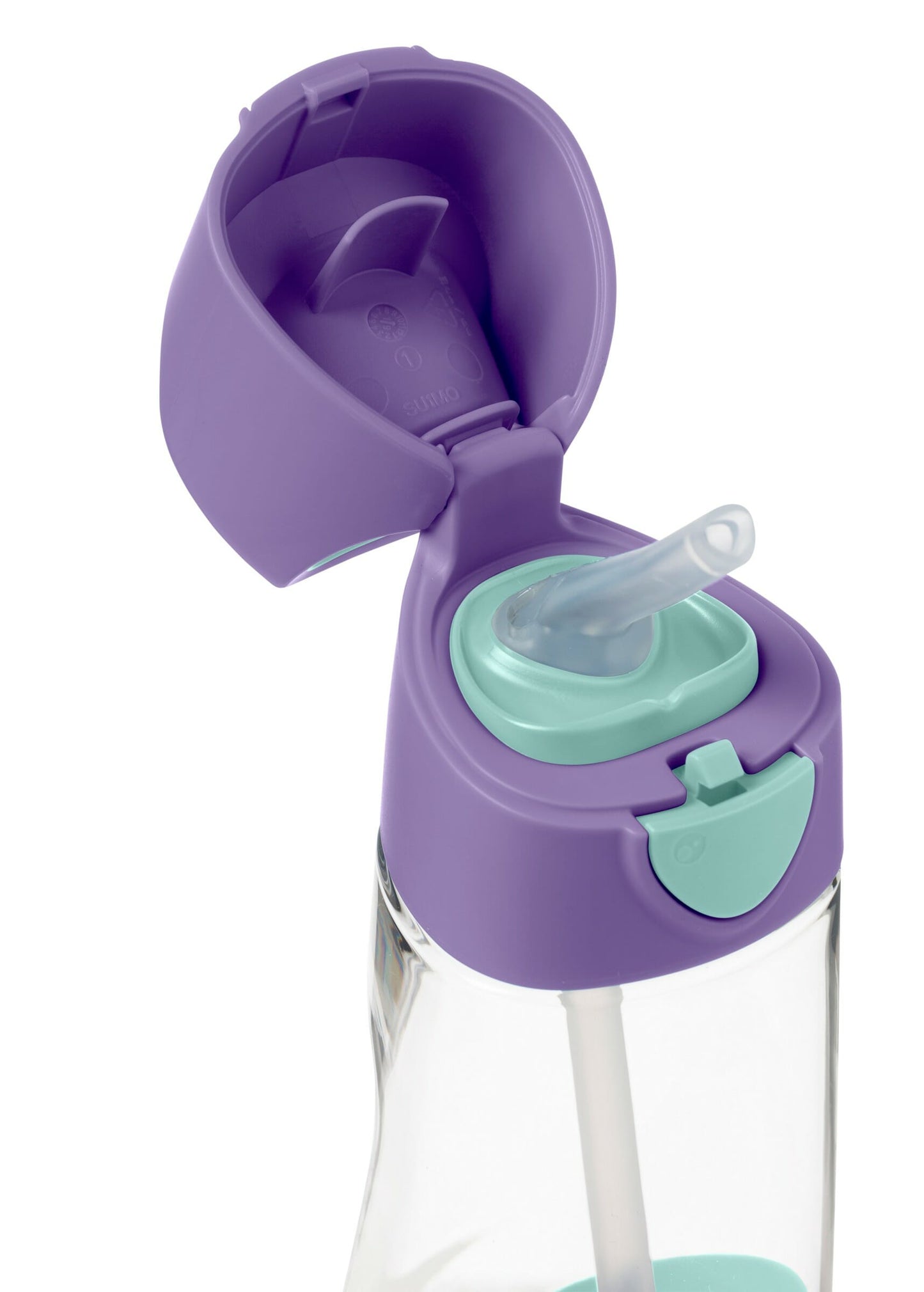 b.box Tritan™ bočica sa slamkom, 600ml - lilac pop