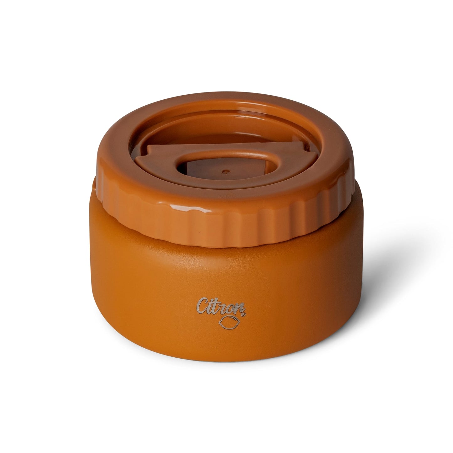 Citron Thermo food container small 250 ml Caramel