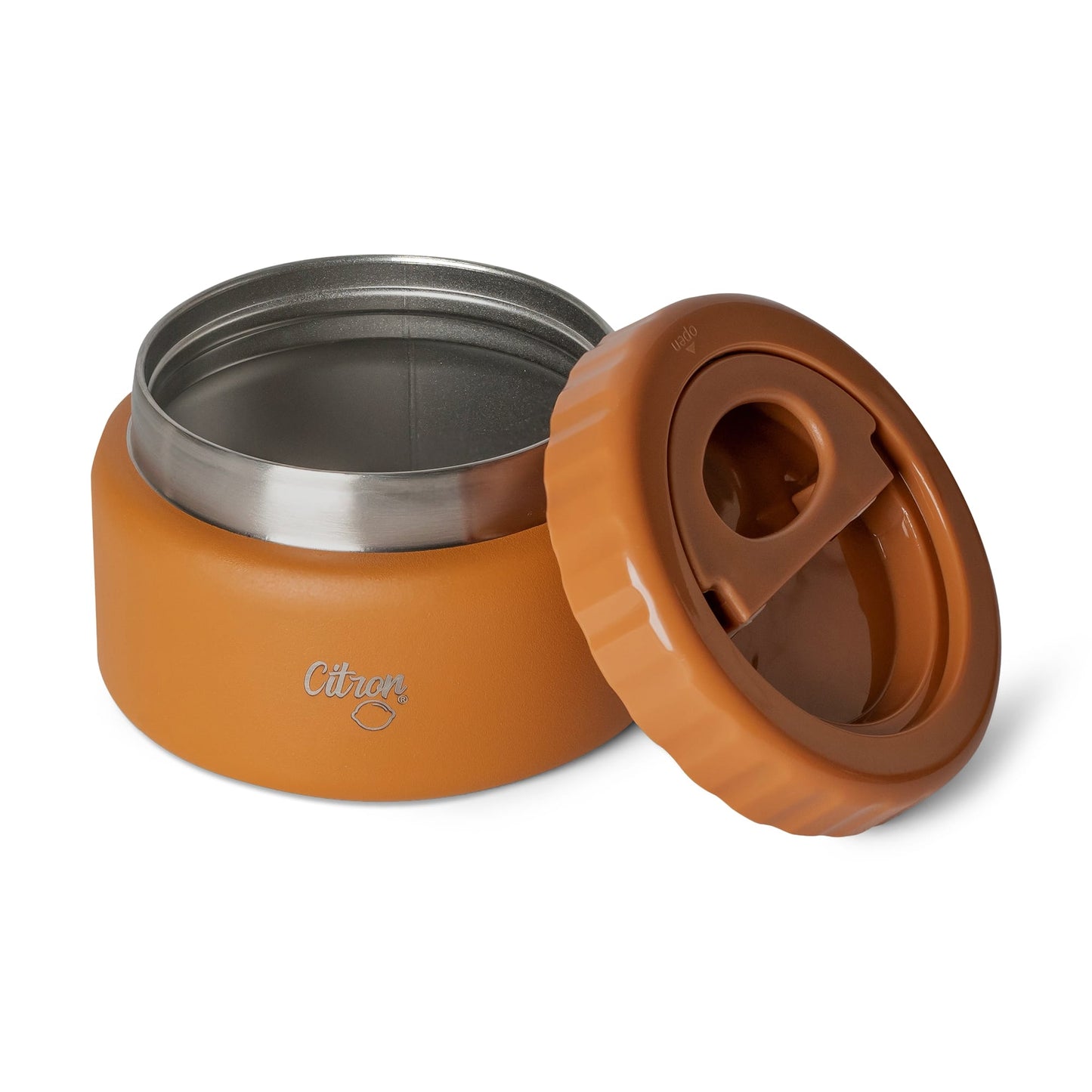 Citron Thermo food container small 250 ml Caramel