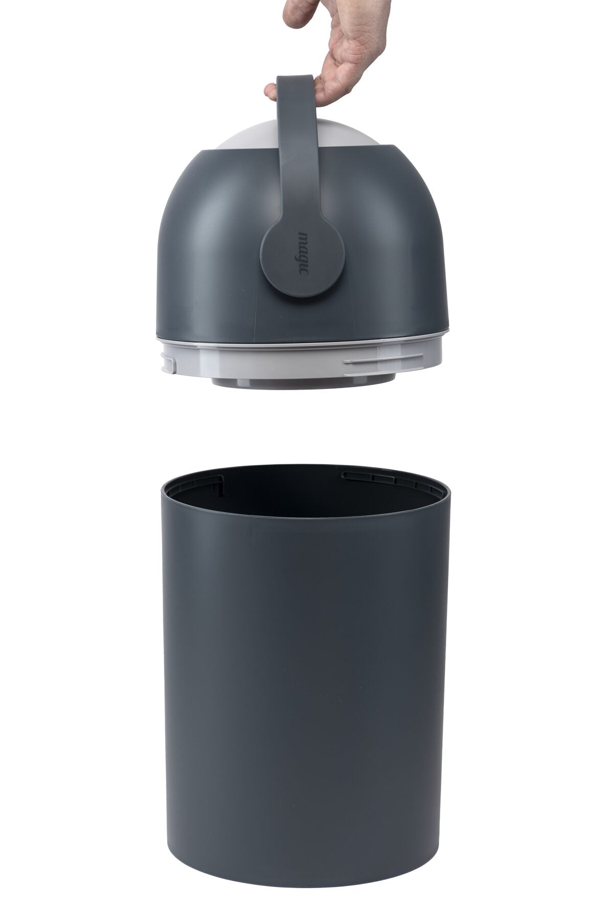 Magic Majestic diaper pail Graphite Grey
