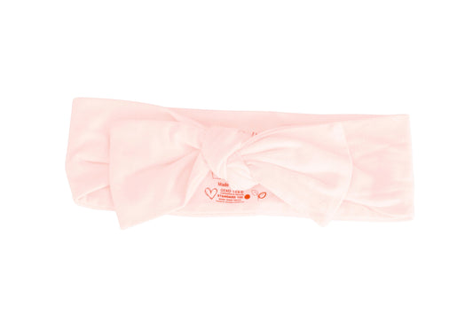 Snuggle Shield Luxe Bamboo Knot Bow Headband