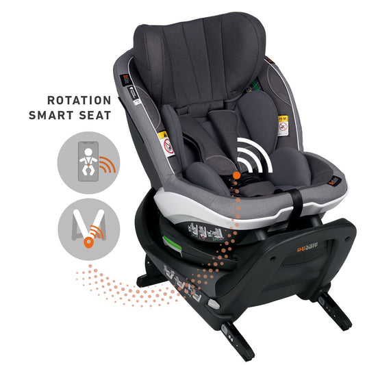 BeSafe car seat iZi Turn M i-Size, Metallic gray