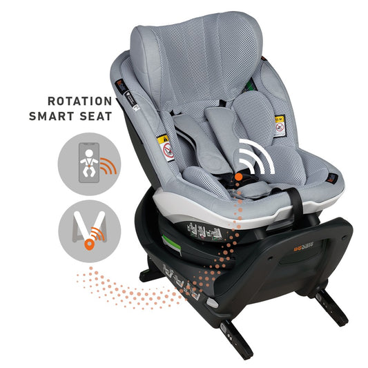 BeSafe car seat iZi Turn M i-Size, Peak mesh, gray
