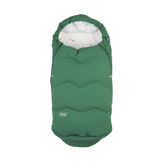 Voksi winter bag, Explorer, Grass Green Wings, 100 cm, 0-3 years.