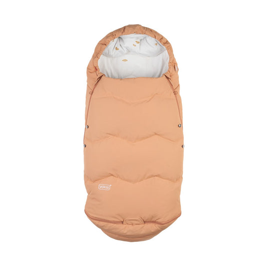 Voksi winter bag, Explorer, Sandstone Peach Wings, 100 cm, 0-3 years.