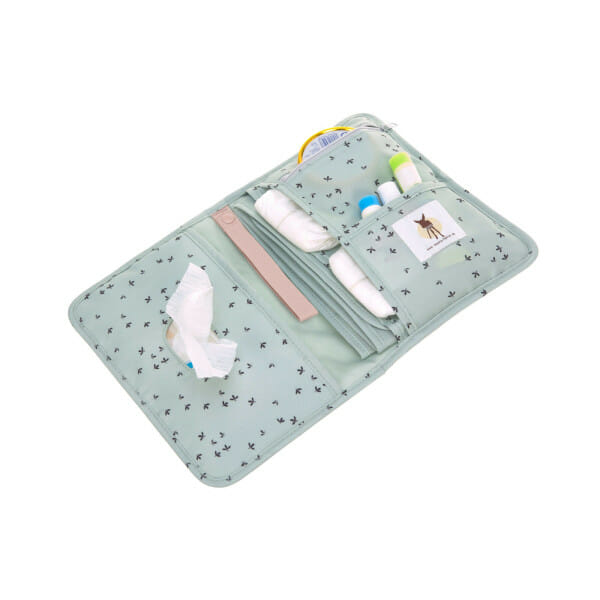 Lässig CAS Changing bag Floral mint