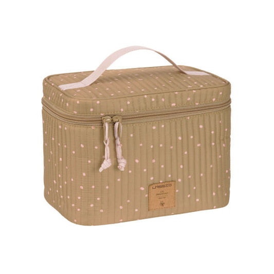 Lässig CAS Toiletry Bag Dots Curry
