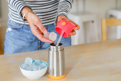 b.box Termo bočica sa slamkom, 350ml - blue slate