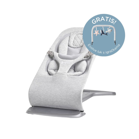 Evolve lounge chair 3in1 - Light Grey
