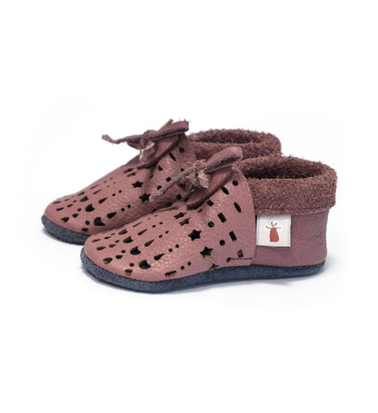 Baobaby Soft children's shoes, Sandals, Dots grapeshake, M