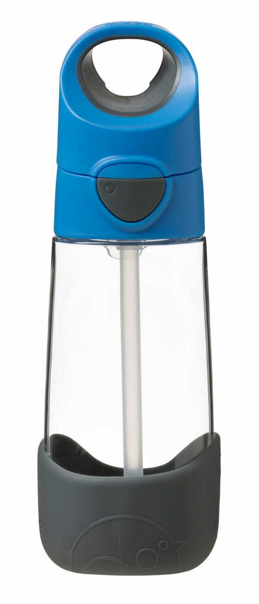 b.box Tritan™ bočica sa slamkom, 450ml - blue slate