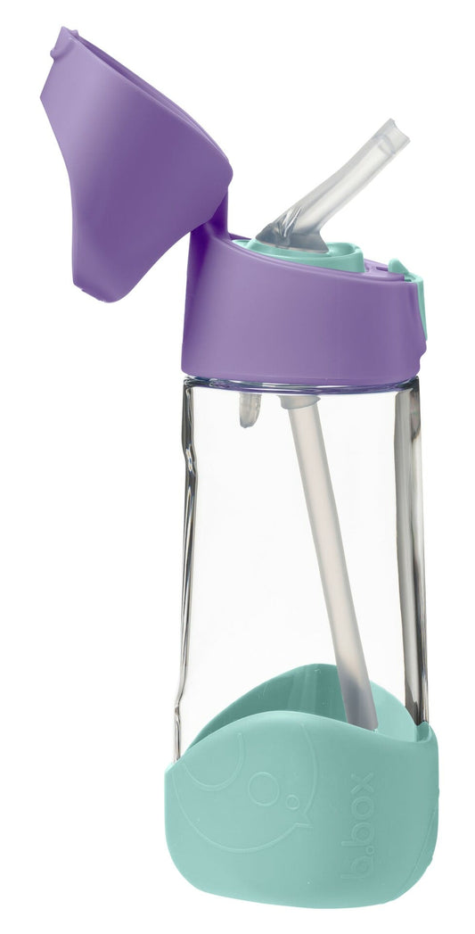b.box Tritan™ bočica sa slamkom, 450ml - lilac pop