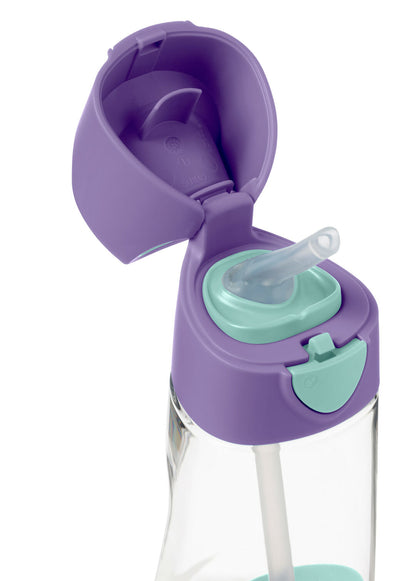 b.box Tritan™ bočica sa slamkom, 450ml - lilac pop