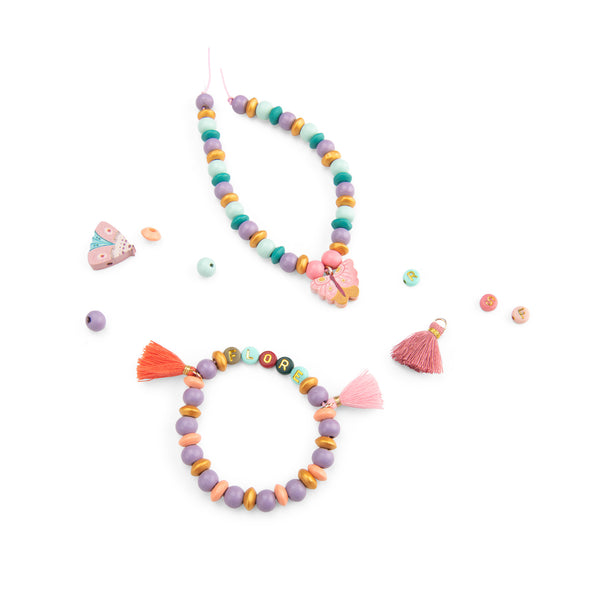 Moulin Roty Les Rosalies set drvenih perlica