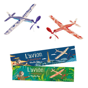 Moulin Roty avion na gumicu Les petites merveilles