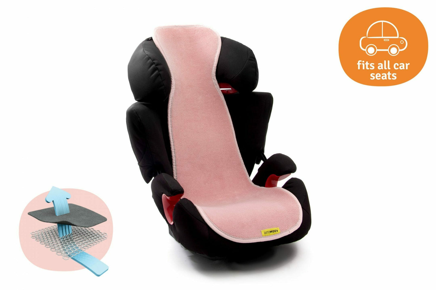 AeroMoov Air Pad for car seat group 2, Blossom
