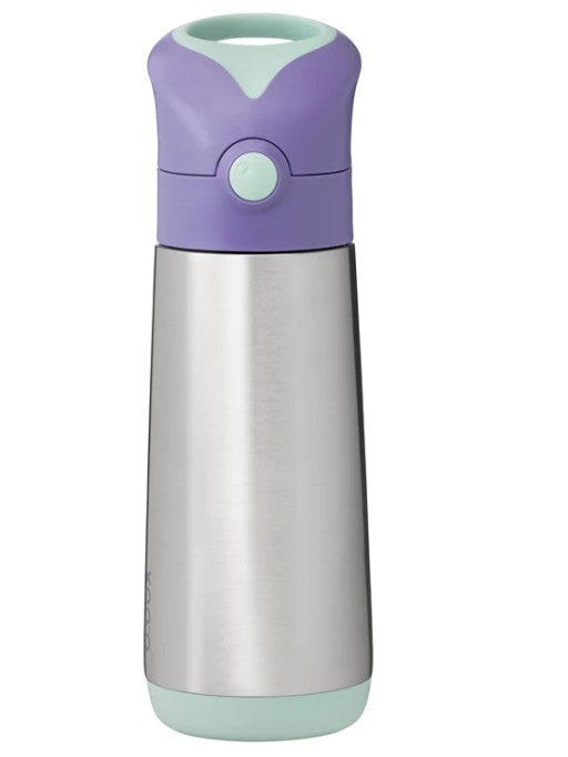 b.box Termo bočica sa slamkom, 500ml - lilac pop