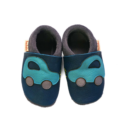 Baobaby Soft children's shoes, Classic, Buggy navy, L