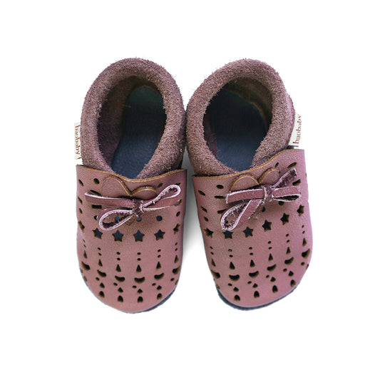 Baobaby Soft children's shoes, Sandals, Dots grapeshake, XS