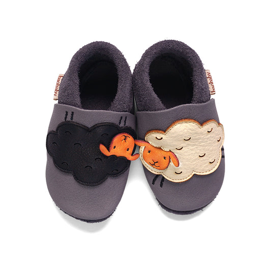 Baobaby Soft children's shoes, Classic, Sheep, L
