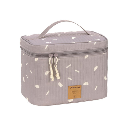 Lässig CAS Toiletry bag Blocks gray beige