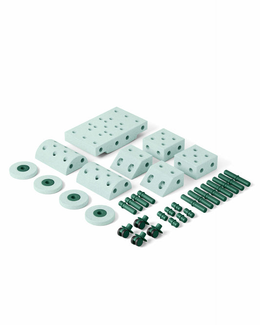 MODU Dreamer set, Ocean Mint / Forest Green