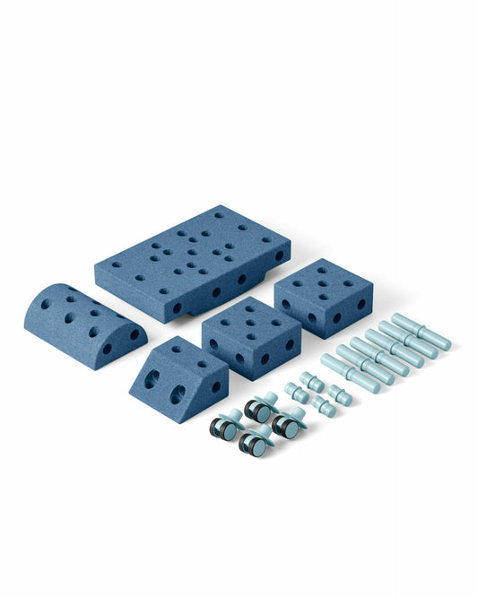 MODU Explorer set, Deep Blue / Sky Blue