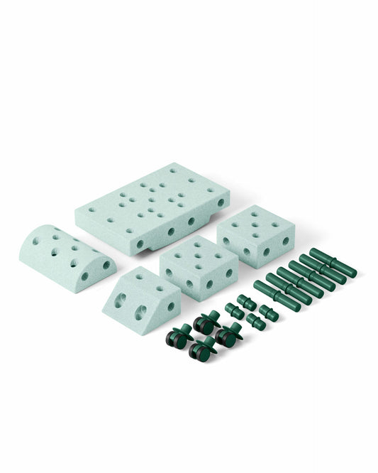 MODU Explorer set, Ocean Mint / Forest Green